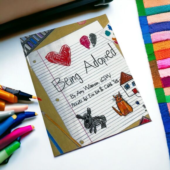 Being Adopted by Amy Wilkerson, LCSW - Kids Book & Caregiver Guide (Paperback) - Picture 9 of 12